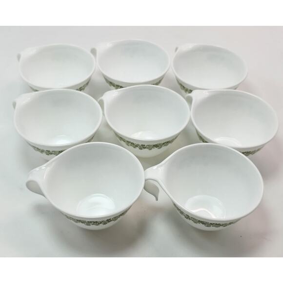 Vintage Corelle by Corning Crazy Daisy Spring Blossom Coffee Tea Cups Set Of 8 - Picture 2 of 10